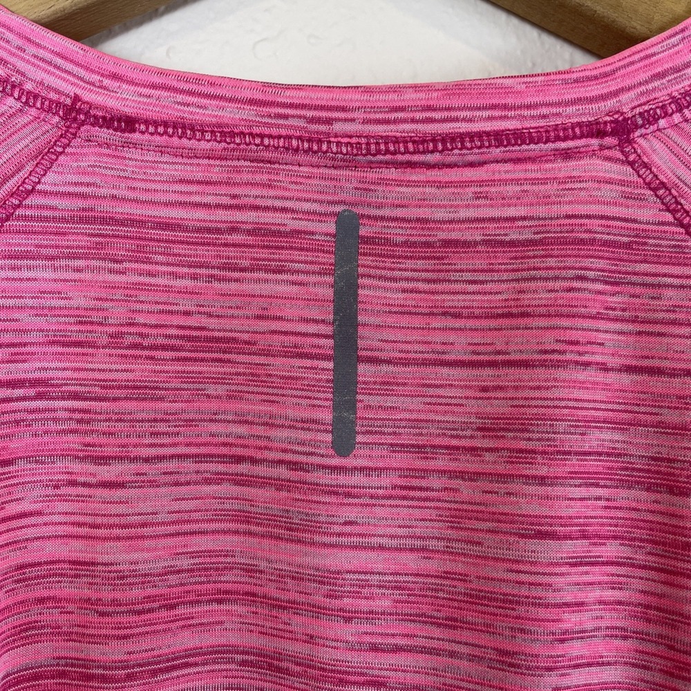RBX Woman's Long Sleeve Athletic Shirt Size L Pink Running Workout Training Gear - Picture 5 of 10